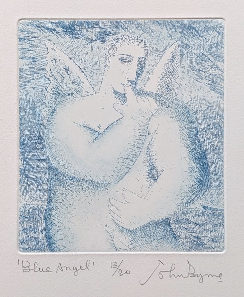 John Byrne RSA, Blue Angel, 2012