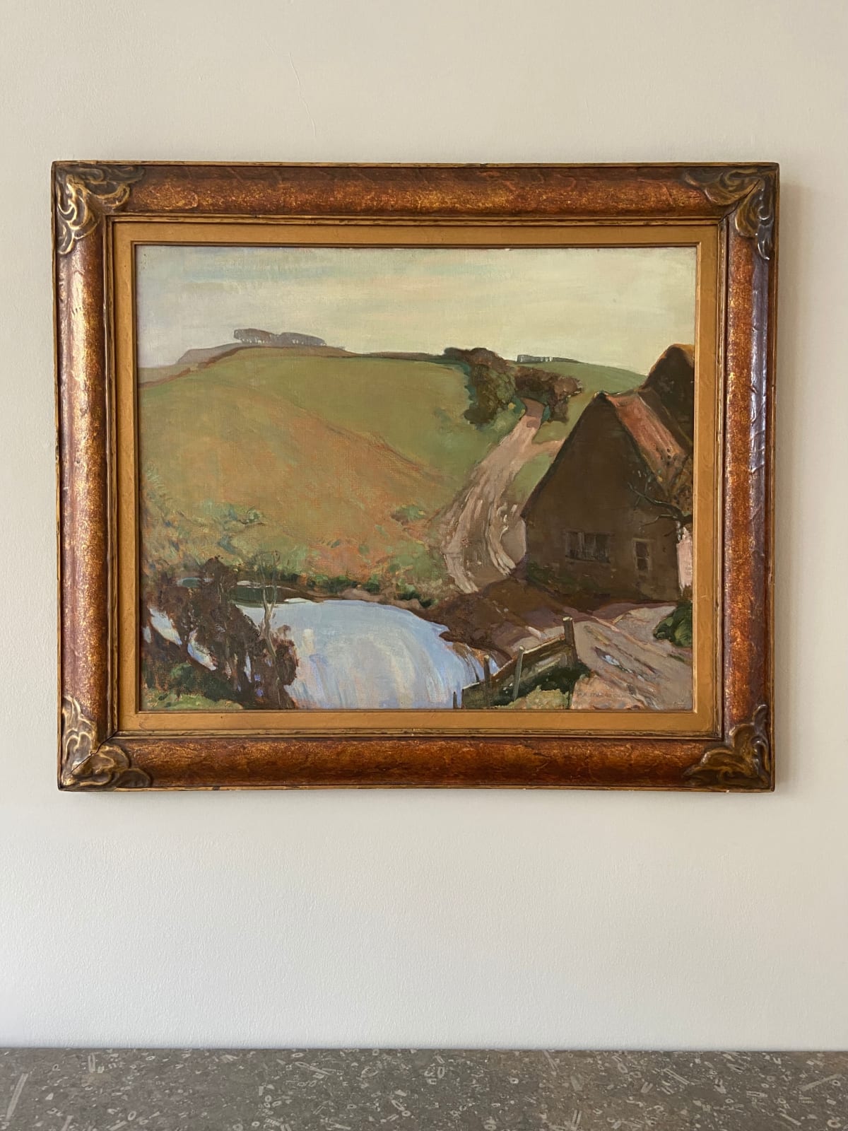 Alick Riddell Sturrock RSA, Challow Farm, Dorset, 1932