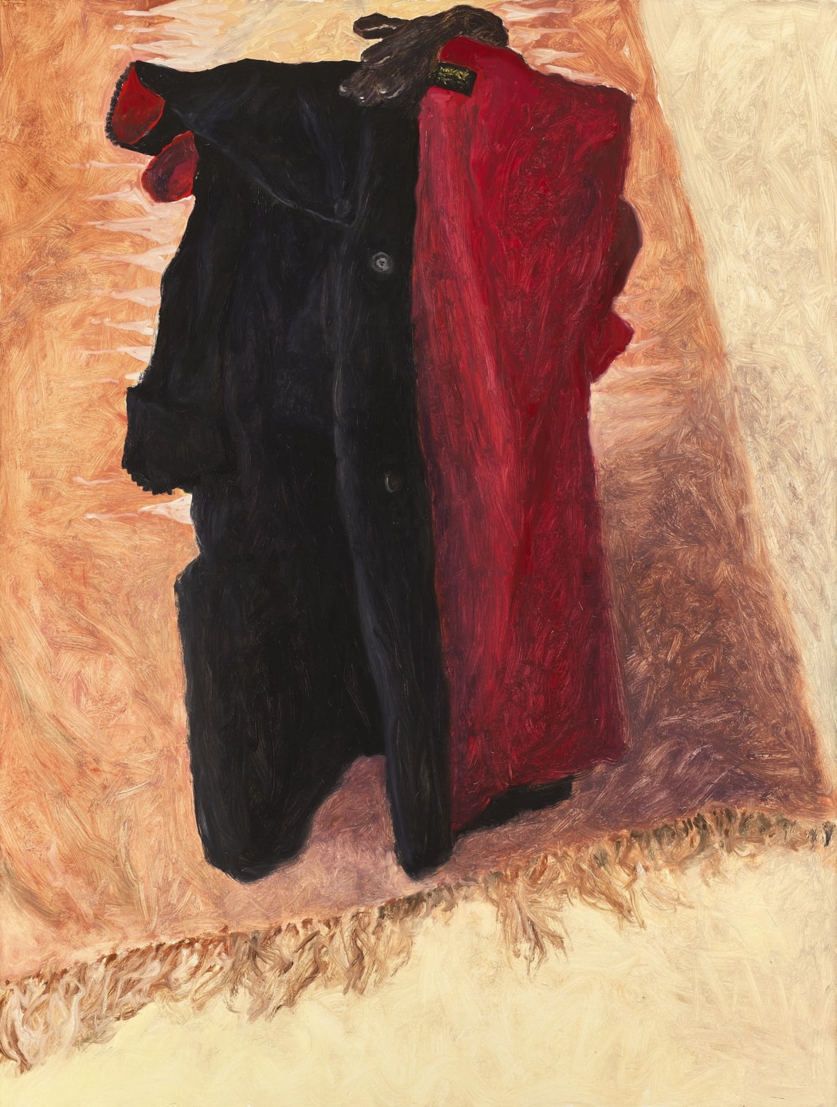 Avigdor Arikha, Winter coat and gloves, 2003