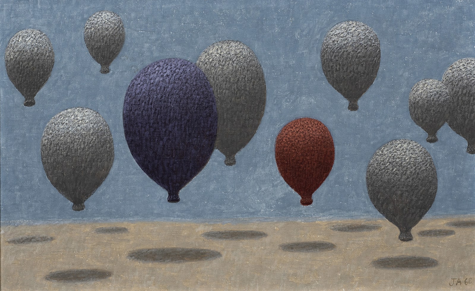 John Armstrong, Balloons, 1966