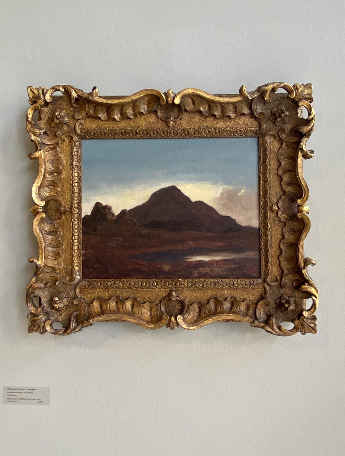 Sir David Young Cameron RA RSA HRSW RE, Schiehallion