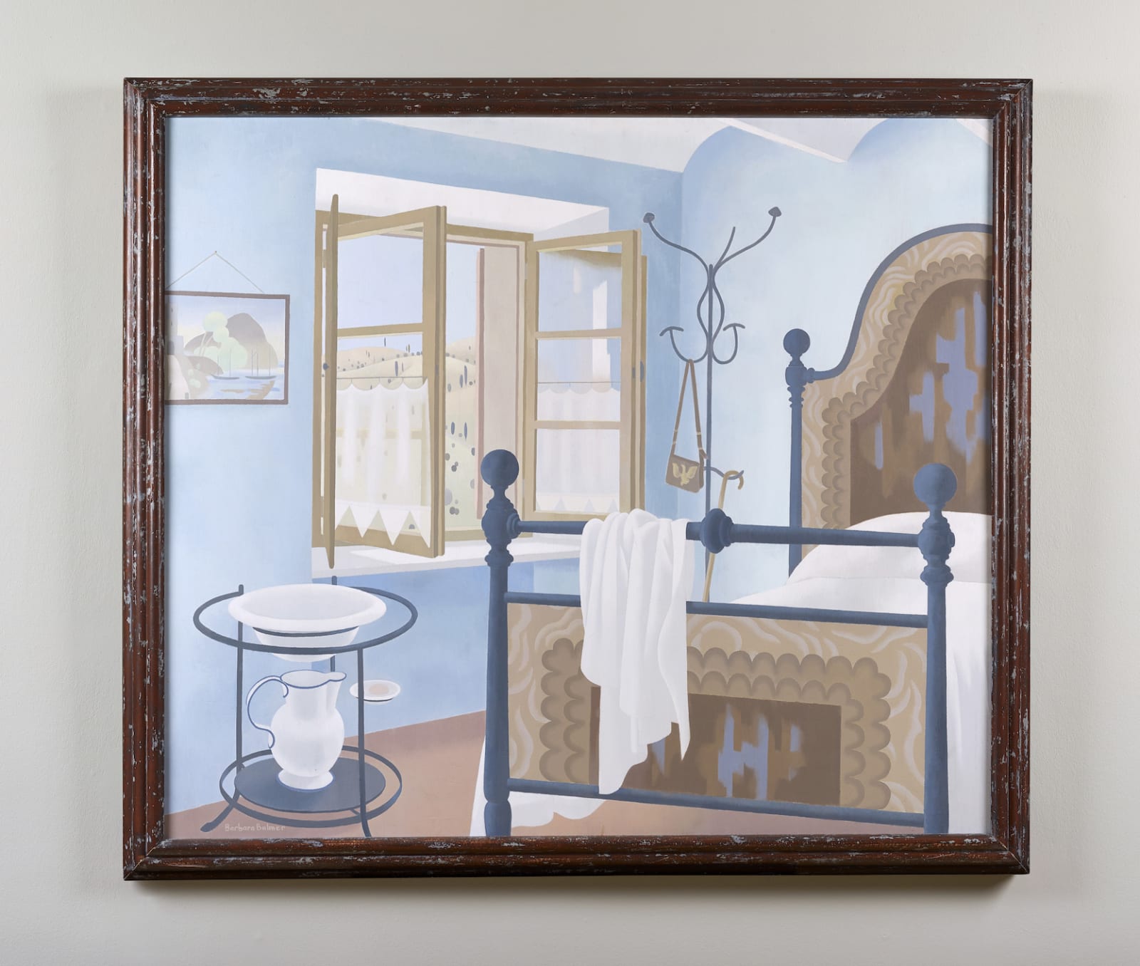 Barbara Balmer RSA RSW, Interior - Mensano, 1988