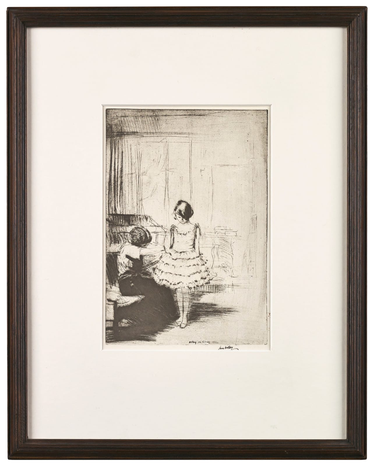 James McBey, Margot as Lopokova, 1920
