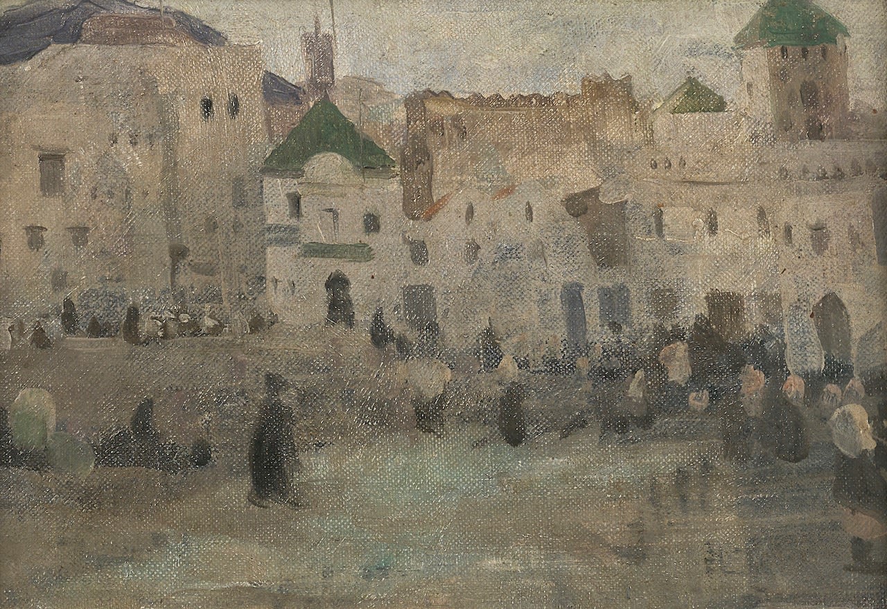 James McBey, Tetuan, 1912