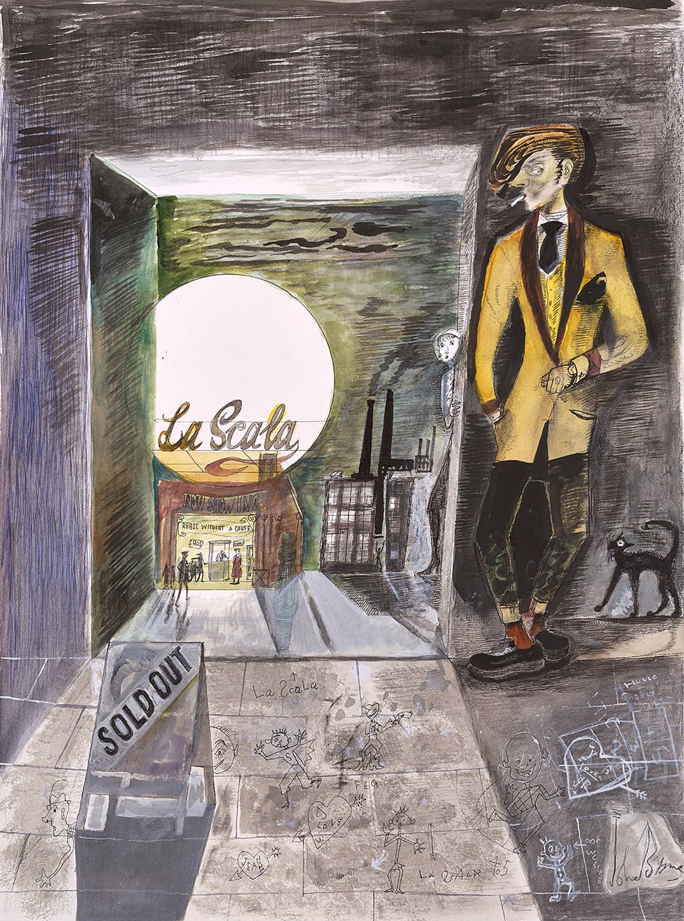 John Byrne RSA, Stood Up, 2020