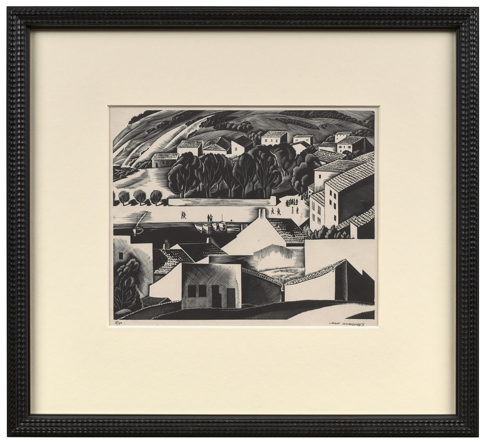 Iain Macnab, A Mediterranean Port, 1930