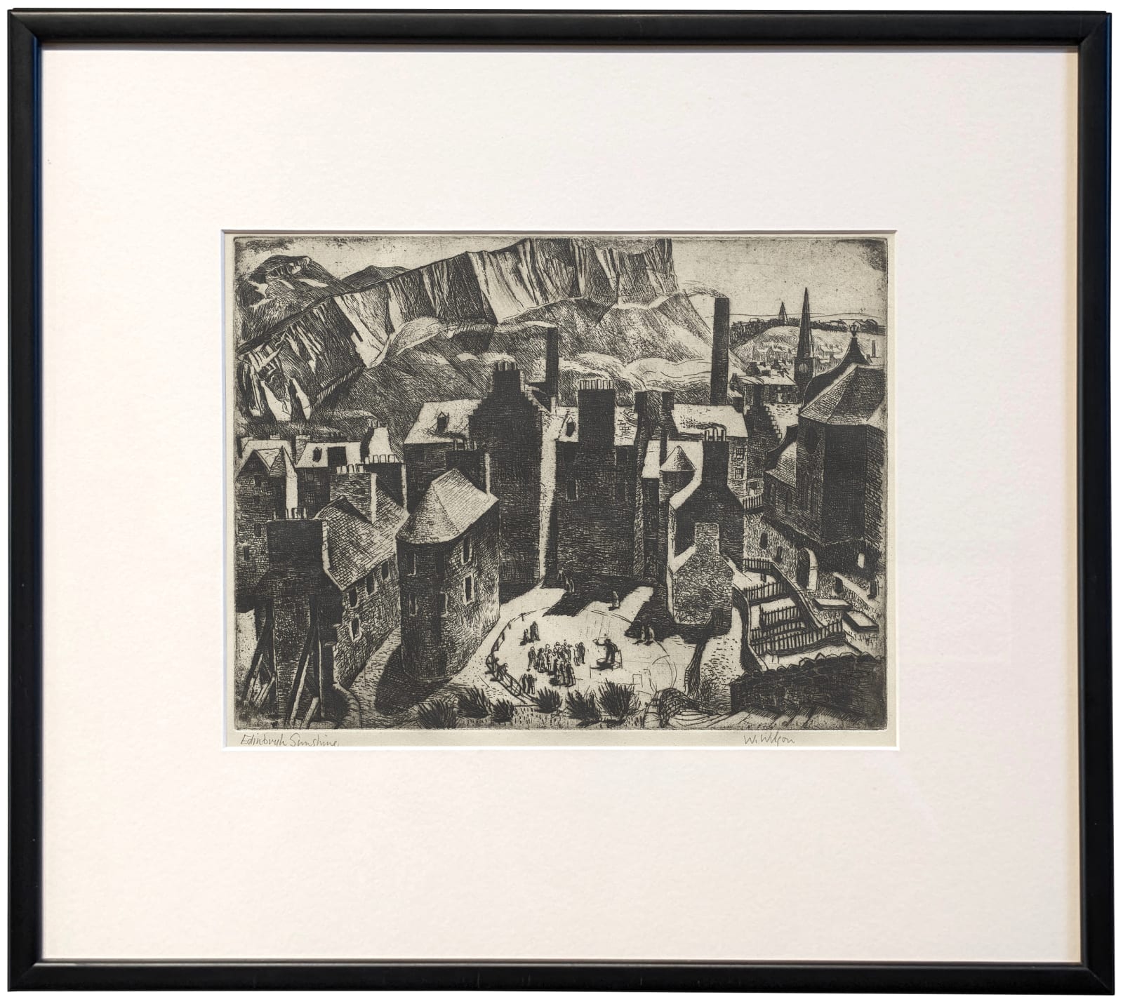 William Wilson RSA RSW, Edinburgh Sunshine