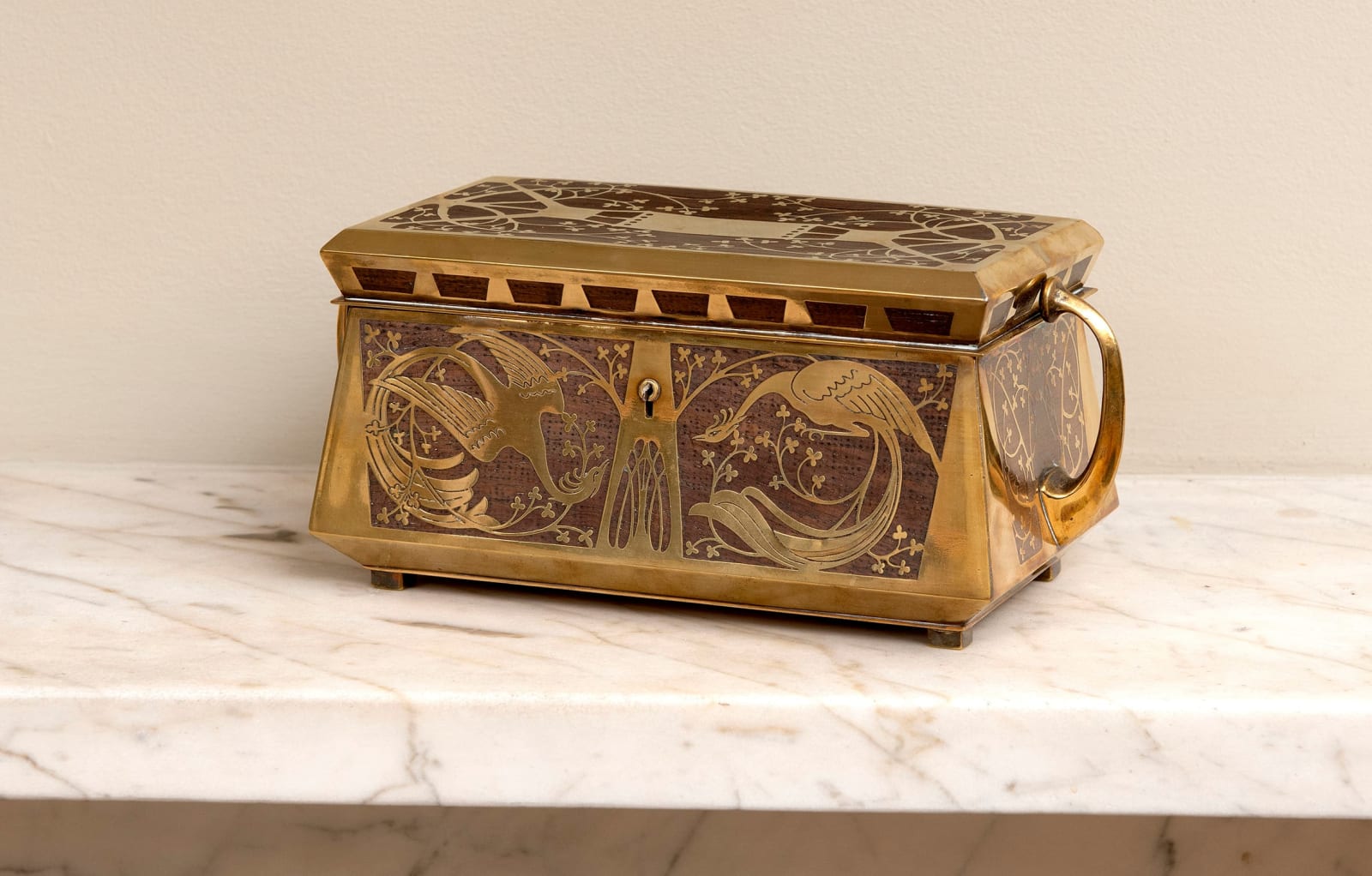 Erhard and Söhne, Secessionist period box, c.1910