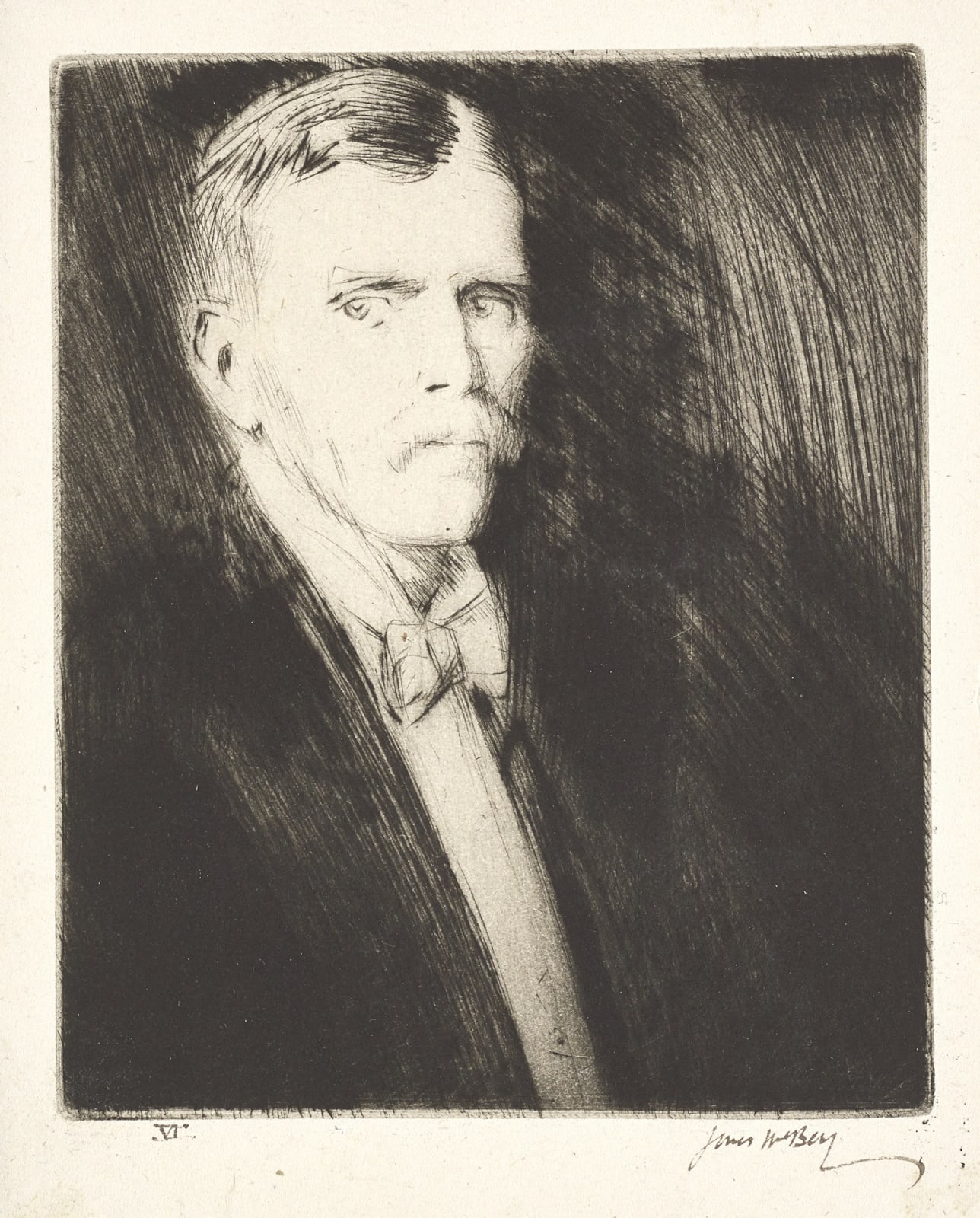 James McBey, Frank Gibson, 1915