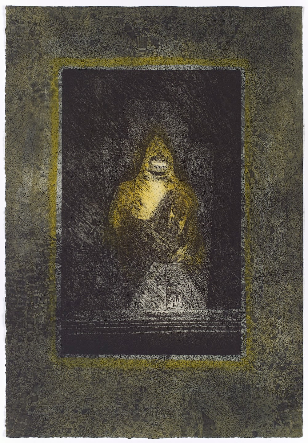 Will Maclean RSA, Dancers, from 'A Night of Islands' suite of ten, 1992