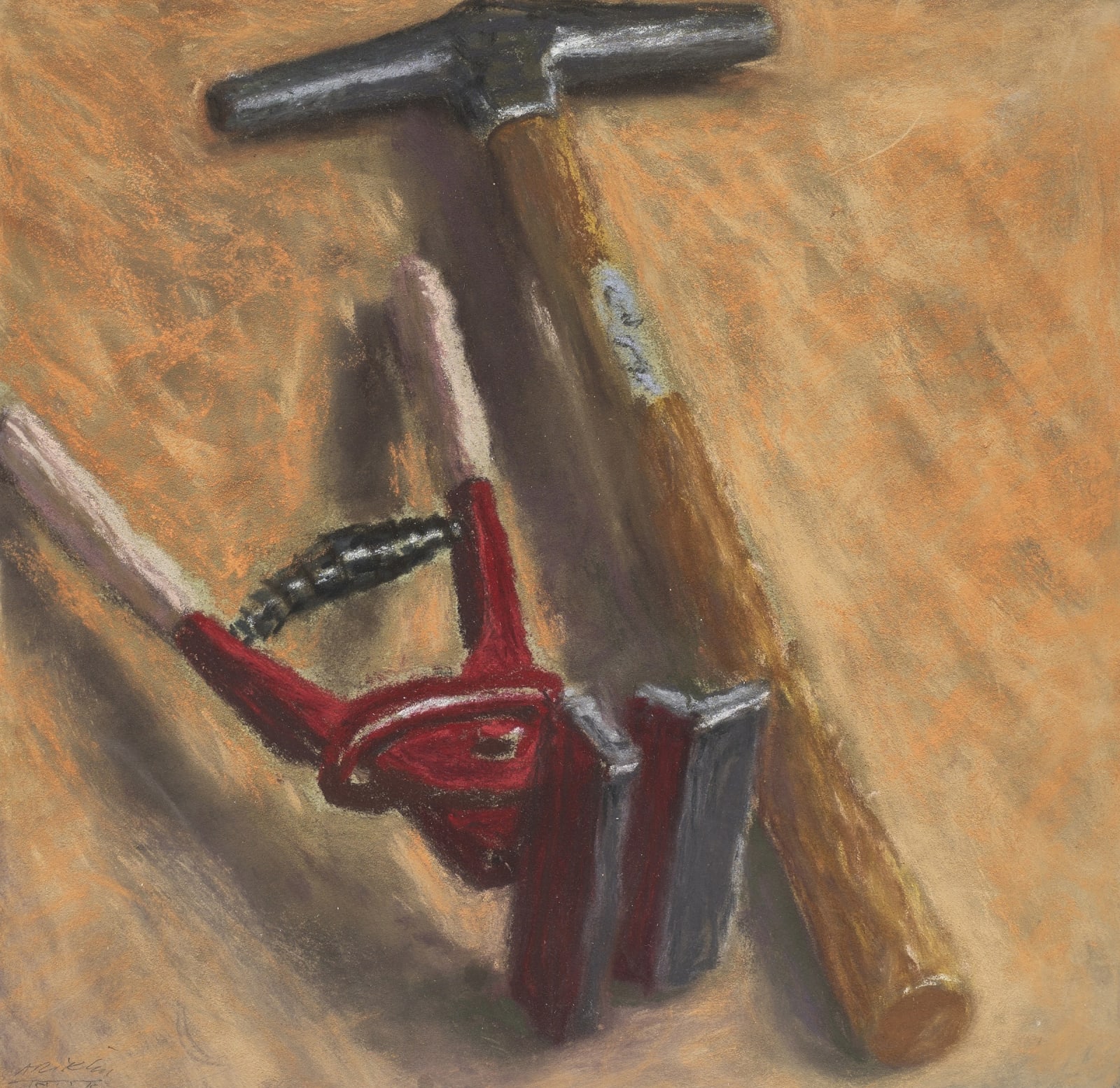 Avigdor Arikha, Hammer and pliers, 2000