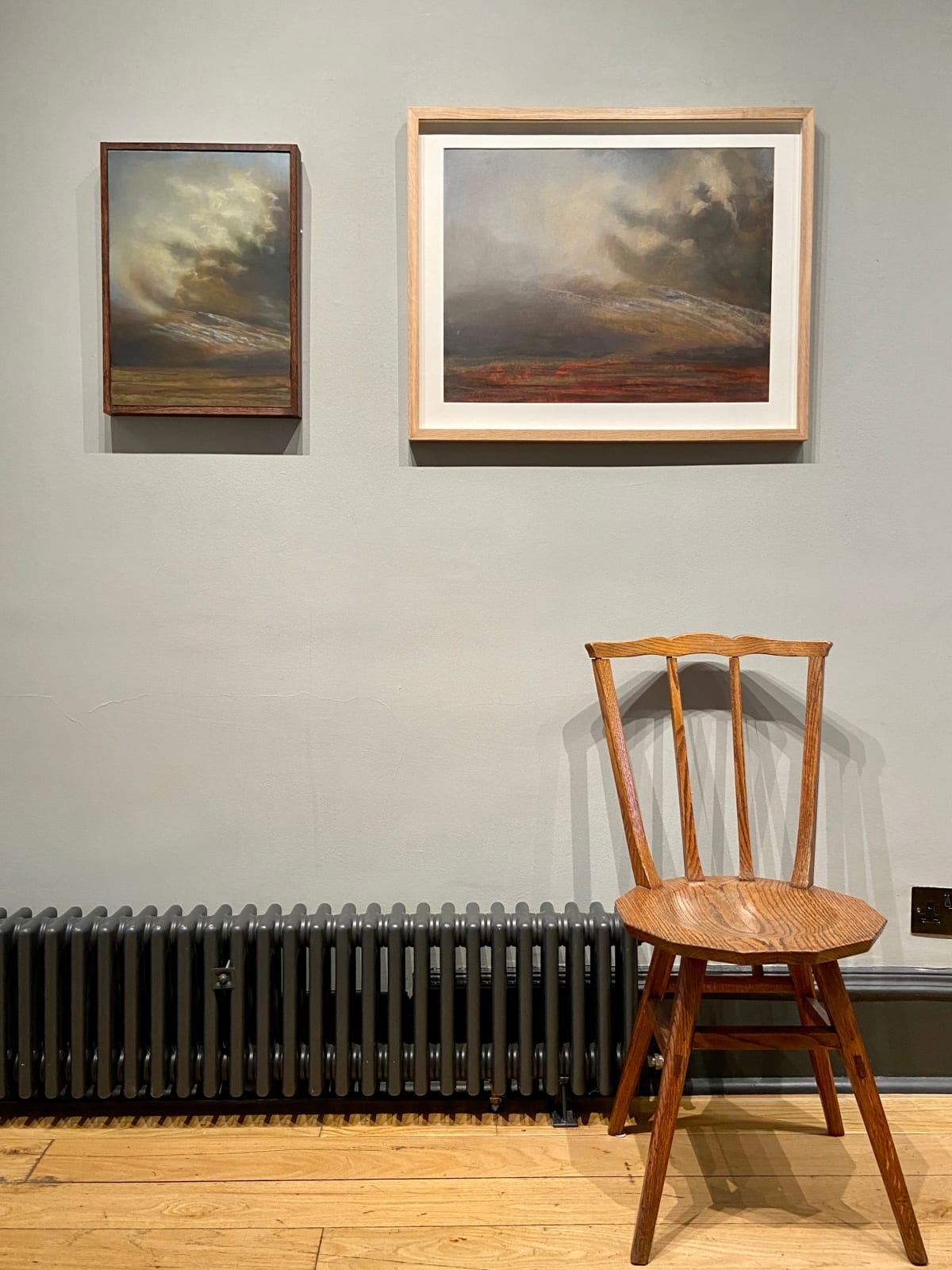 Victoria Orr Ewing, Sunlight on the clouds on Mealisval, Lewis, 2020