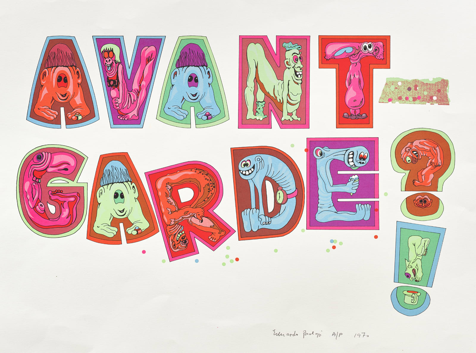 Sir Eduardo Paolozzi CBE RA, Avant-Garde, 1970