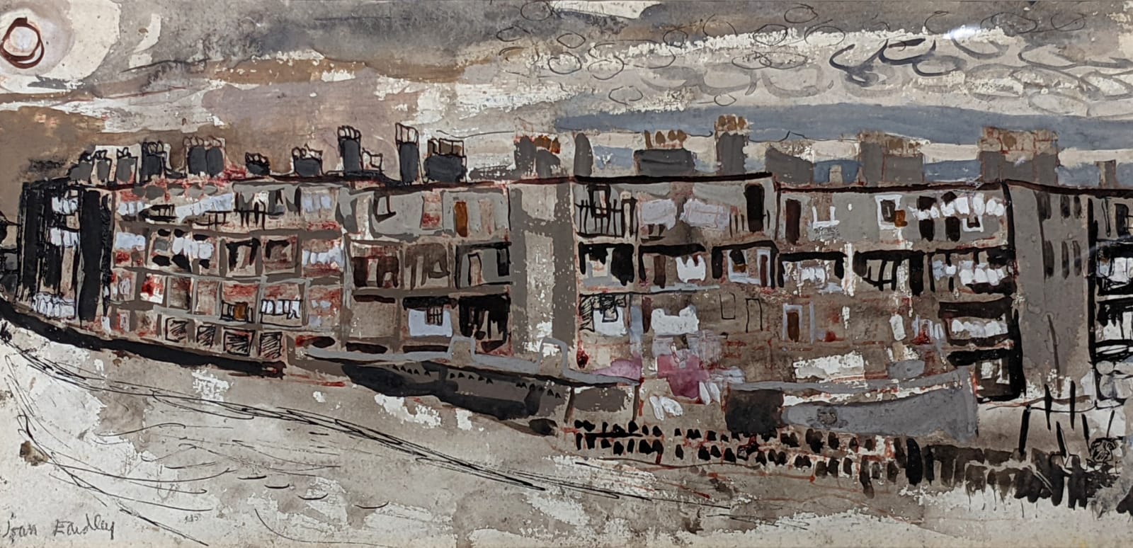 Joan Eardley RSA, Tenement buildings
