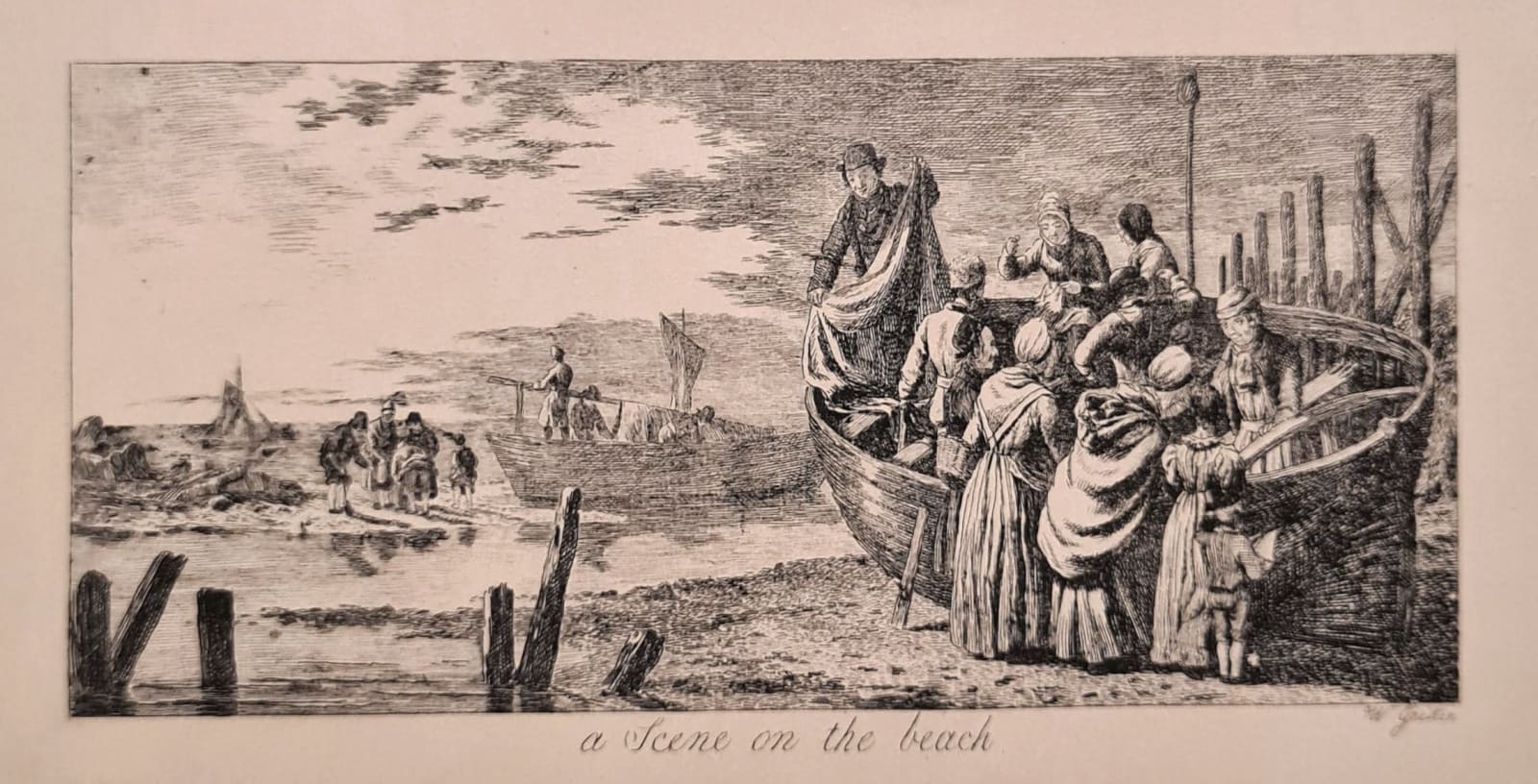 Walter Geikie RSA, A scene on the beach