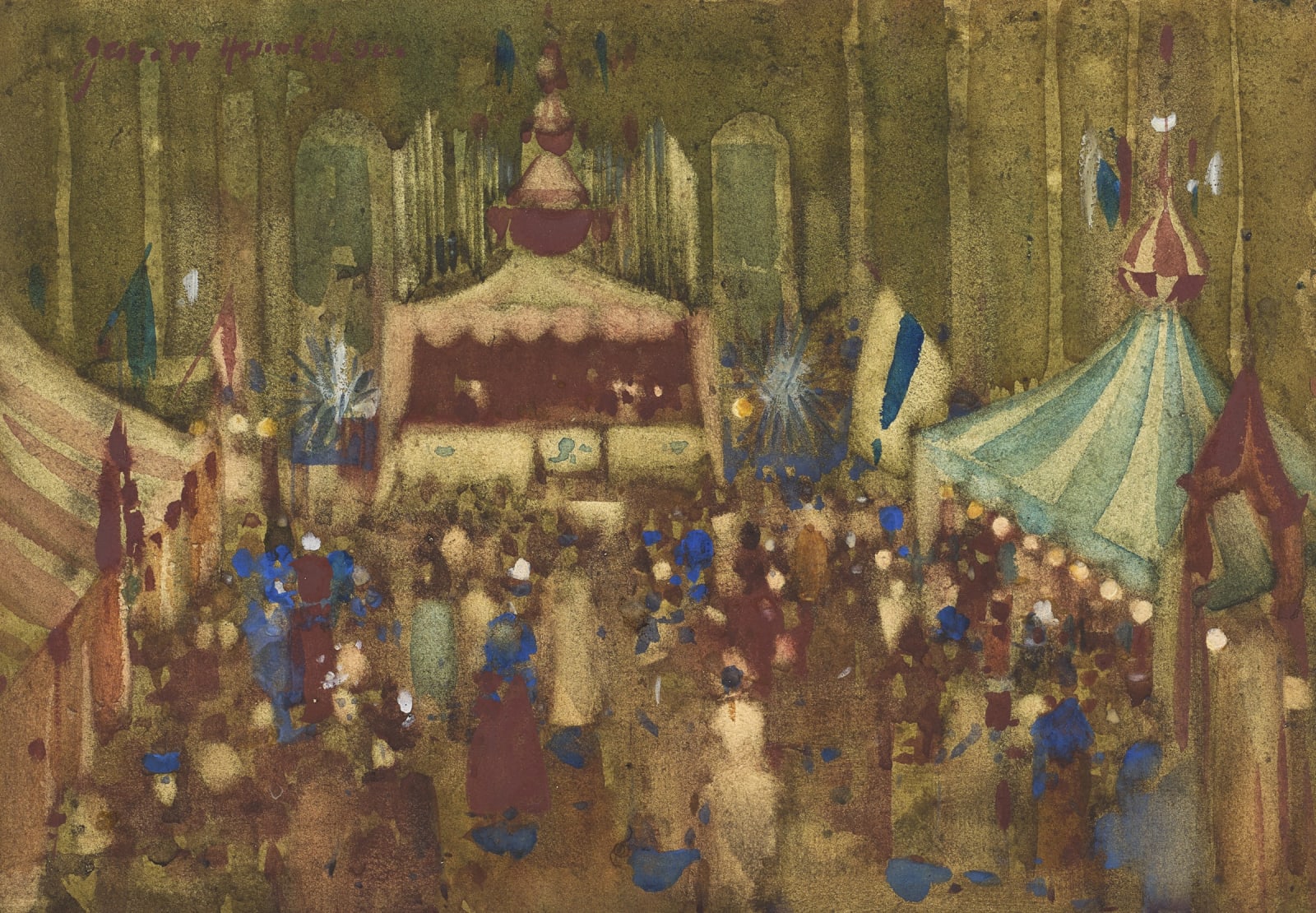 James Watterston Herald, Travelling Fair, 1890