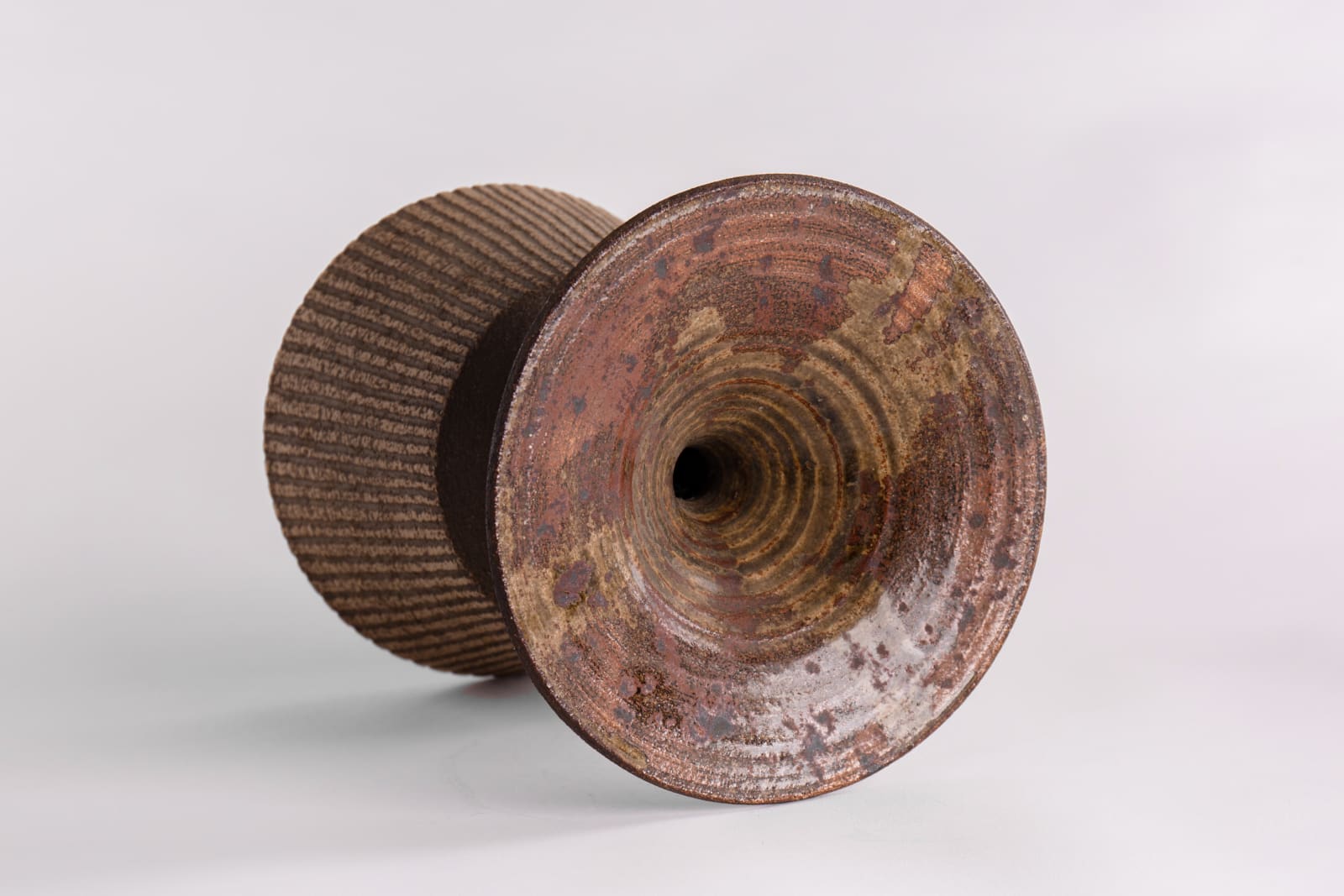 Waistel Cooper, Mallet form vase , 1960s-1970s