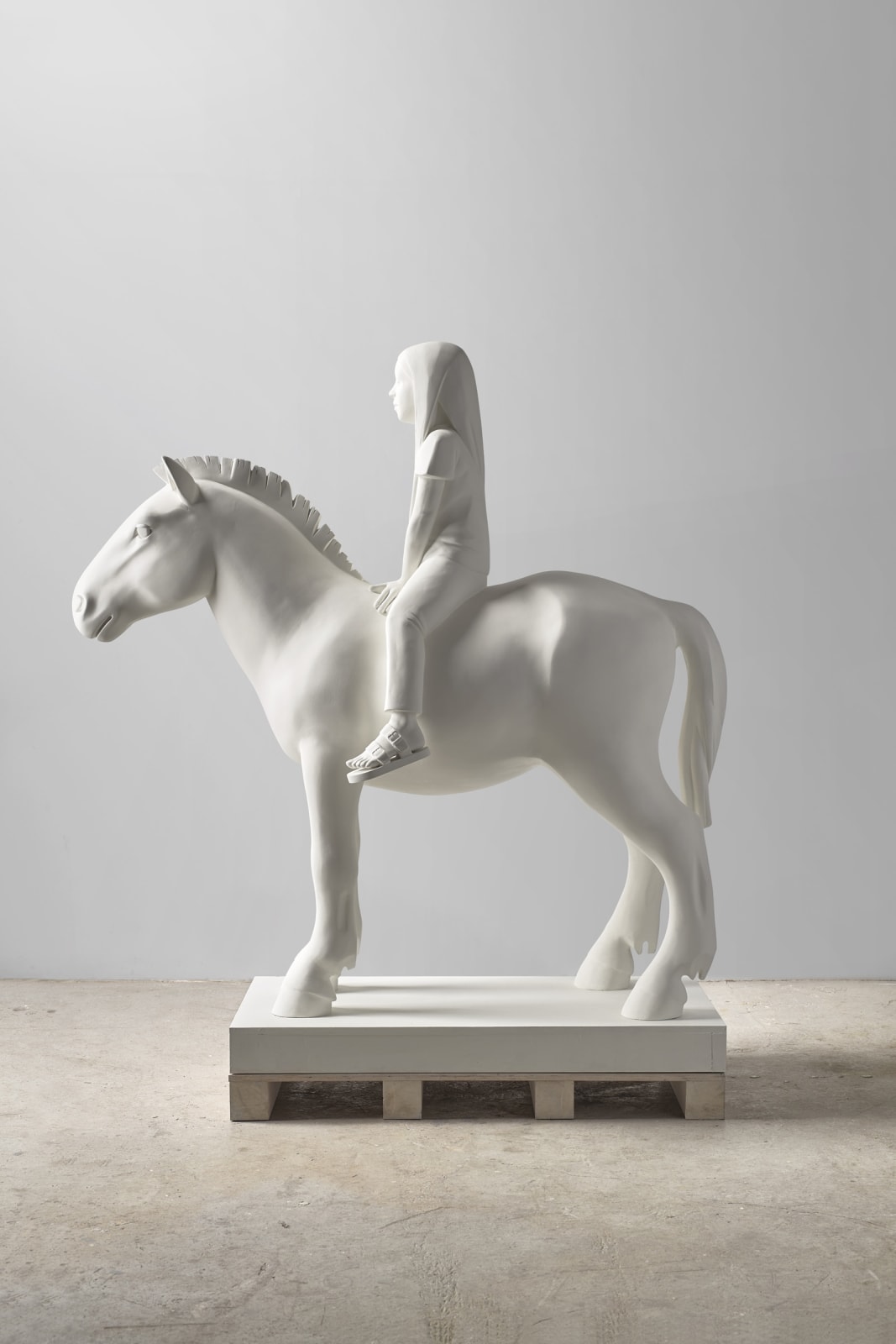 Kenny Hunter, Horse and Rider, 2023