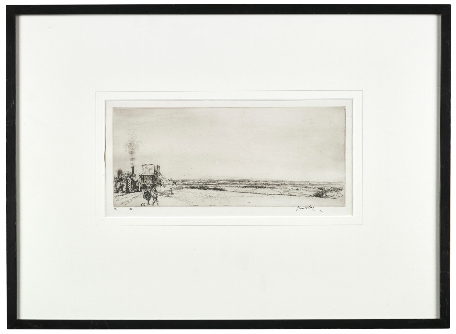 James McBey, Buchan, 1914