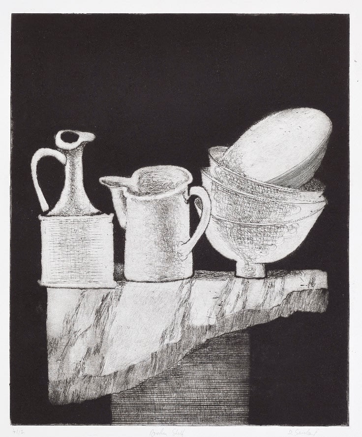 David Sinclair RSW, Broken Shelf