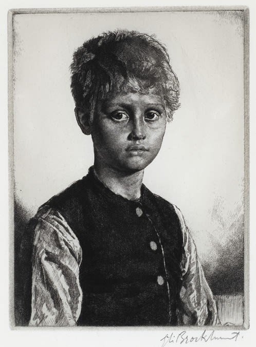 Gerald Leslie Brockhurst RA, Caspar, 1933