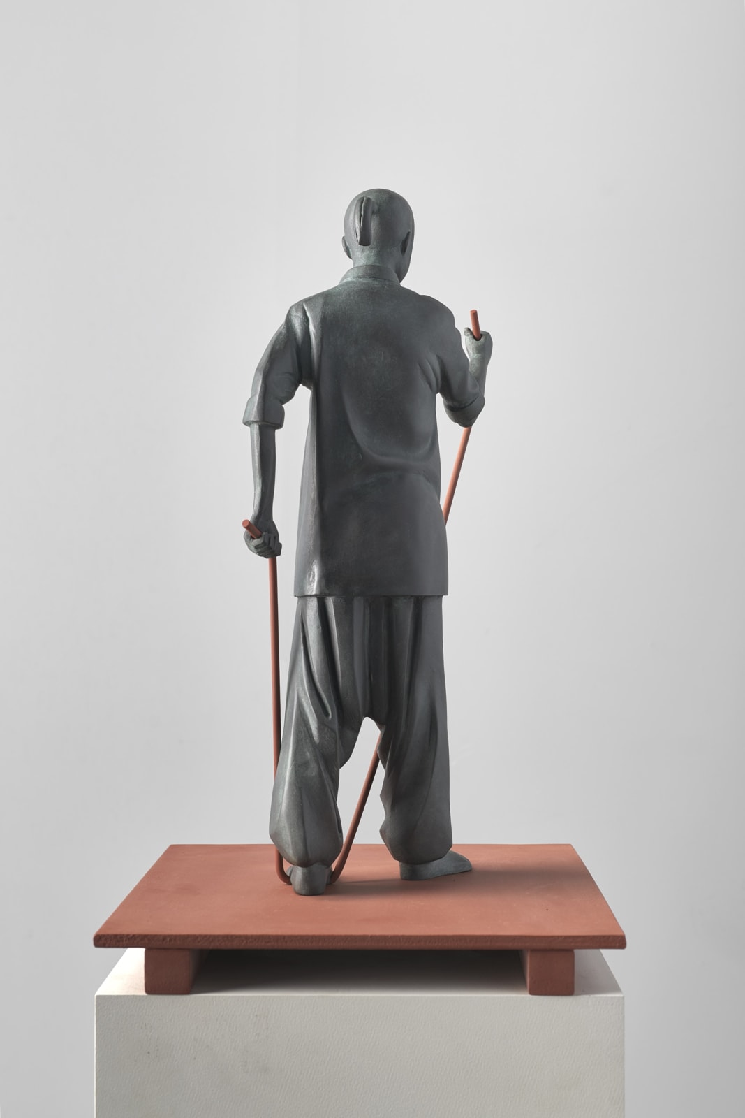 Kenny Hunter, Model for an Unfinished Monument (Statecraft), 2023