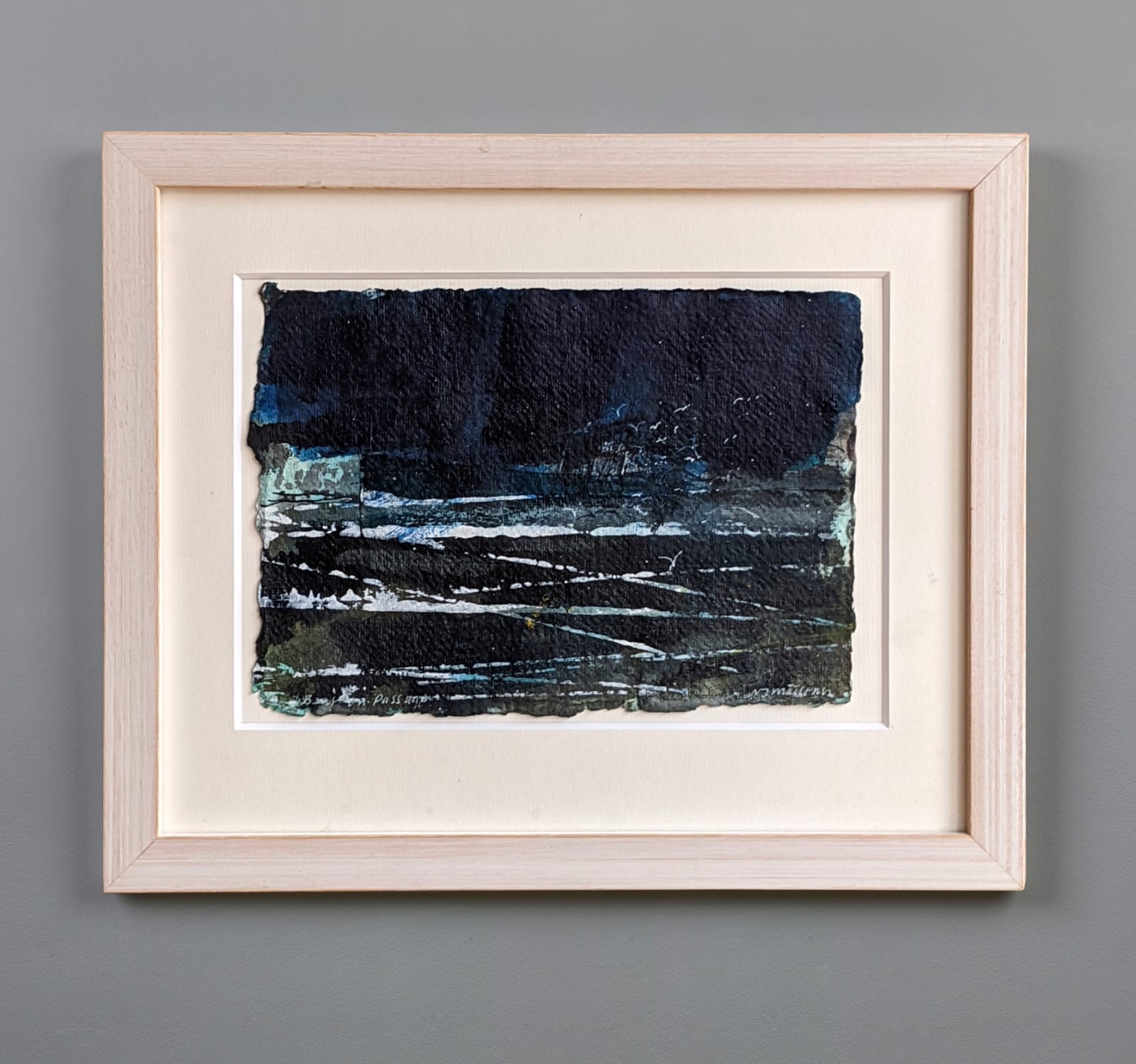Will Maclean RSA, Boat on Passage, Skye, 2011