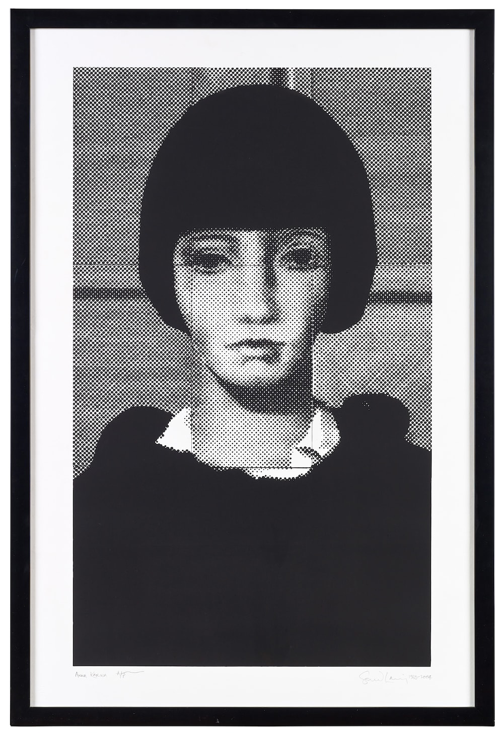 Gerald Laing, Anna Karina, 2004