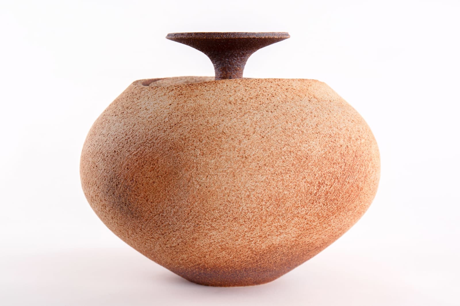 Waistel Cooper, Large apple form vase, 1970s