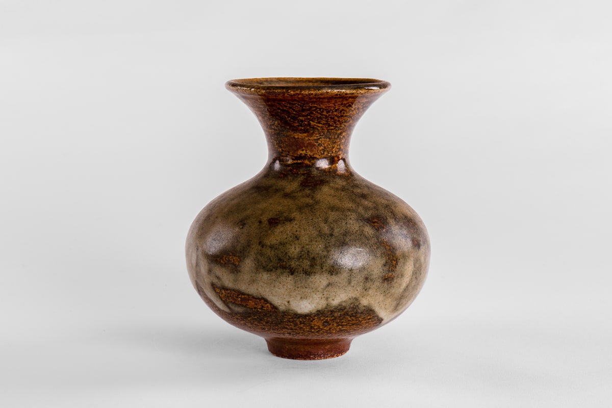 Waistel Cooper, Dripware baluster vase, late 1960s-70s