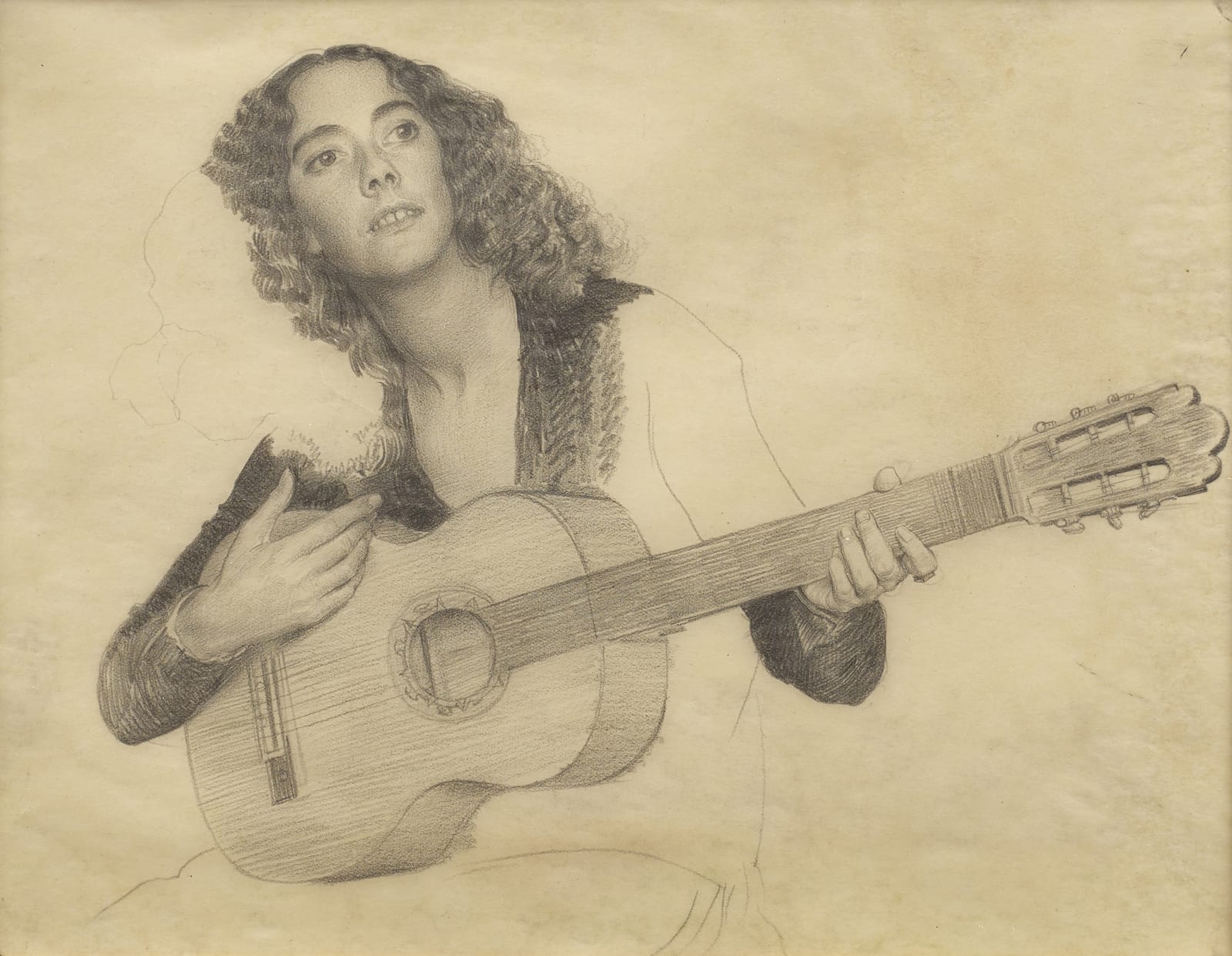 John Bulloch Souter, Girl with Guitar