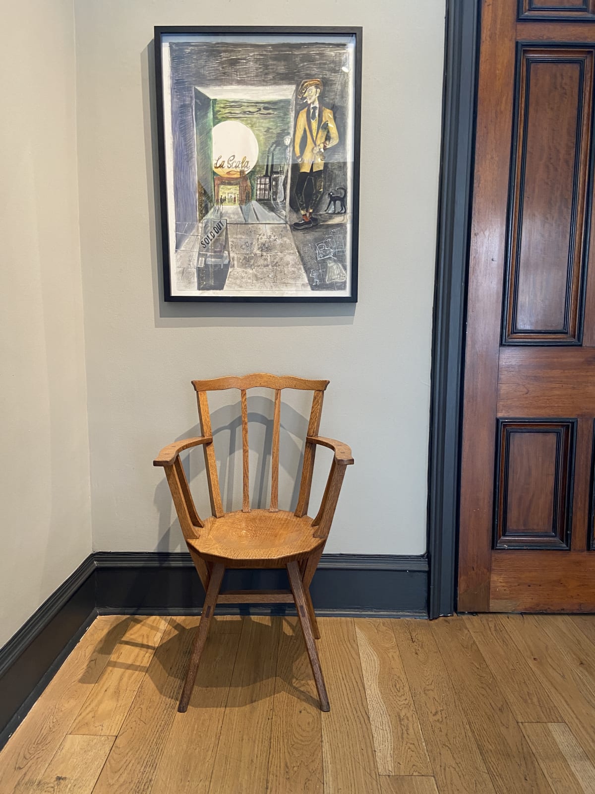 John Byrne RSA, Stood Up, 2020