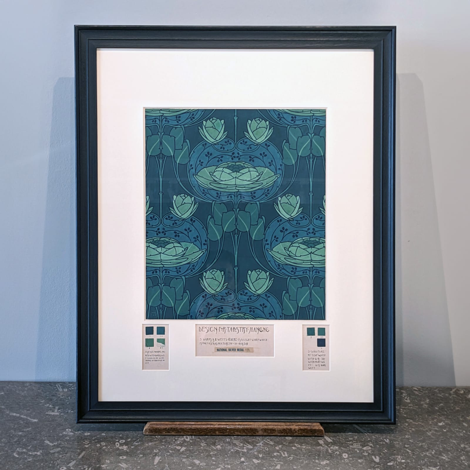 Frederick Burrows, Design for tapestry hanging for the National Competition, 1902