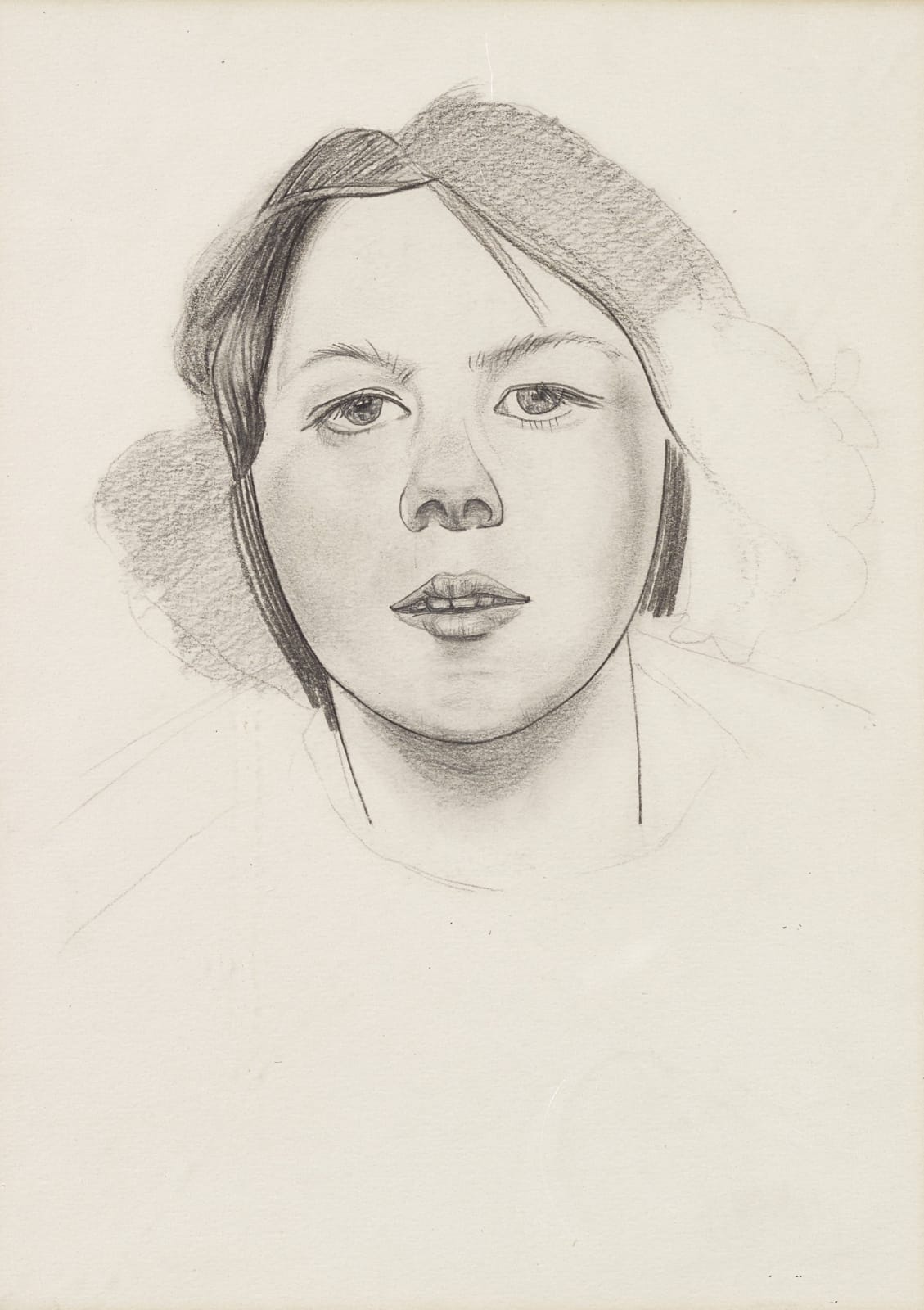 James Cowie RSA, Study of a Girl's Head