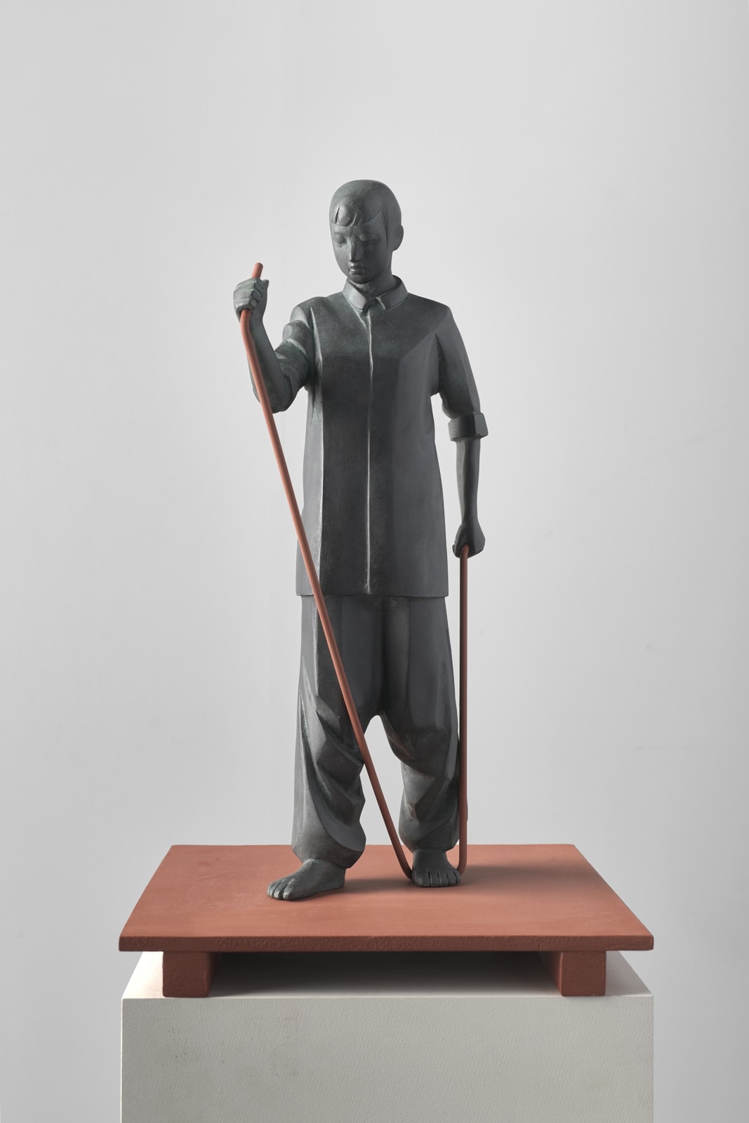 Kenny Hunter, Model for an Unfinished Monument (Statecraft), 2023