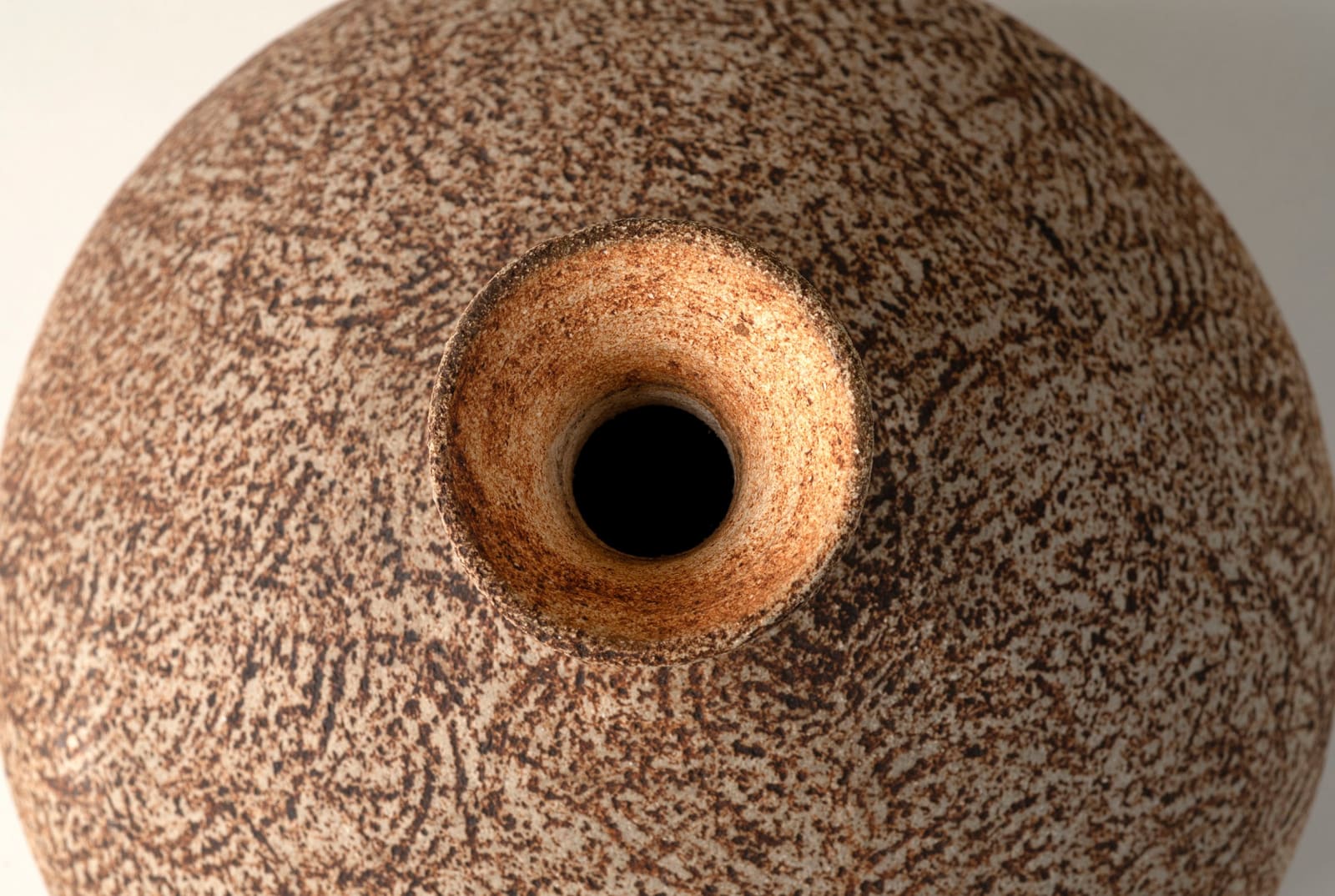 Waistel Cooper, Large baluster lamp base of globular form, c.1968-1972