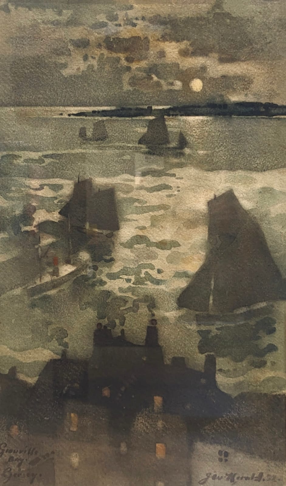 James Watterston Herald, Grouville Bay, Jersey, 1898