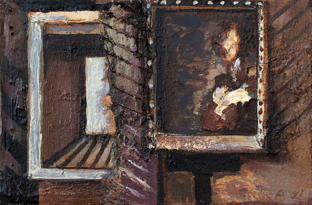 Anthony Whishaw RA, Spanish Interior With Mirror And Painting, 1993-5