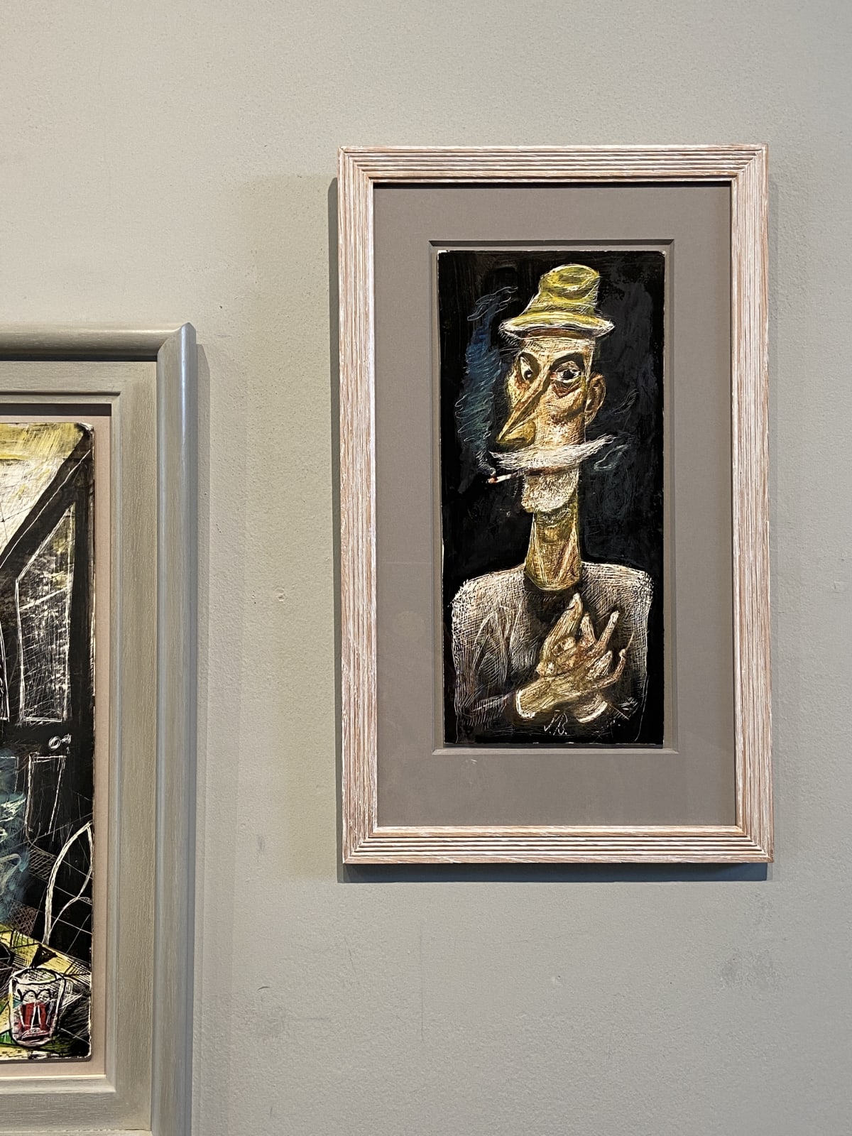 John Byrne RSA, Skinny Self Portrait II, 2020