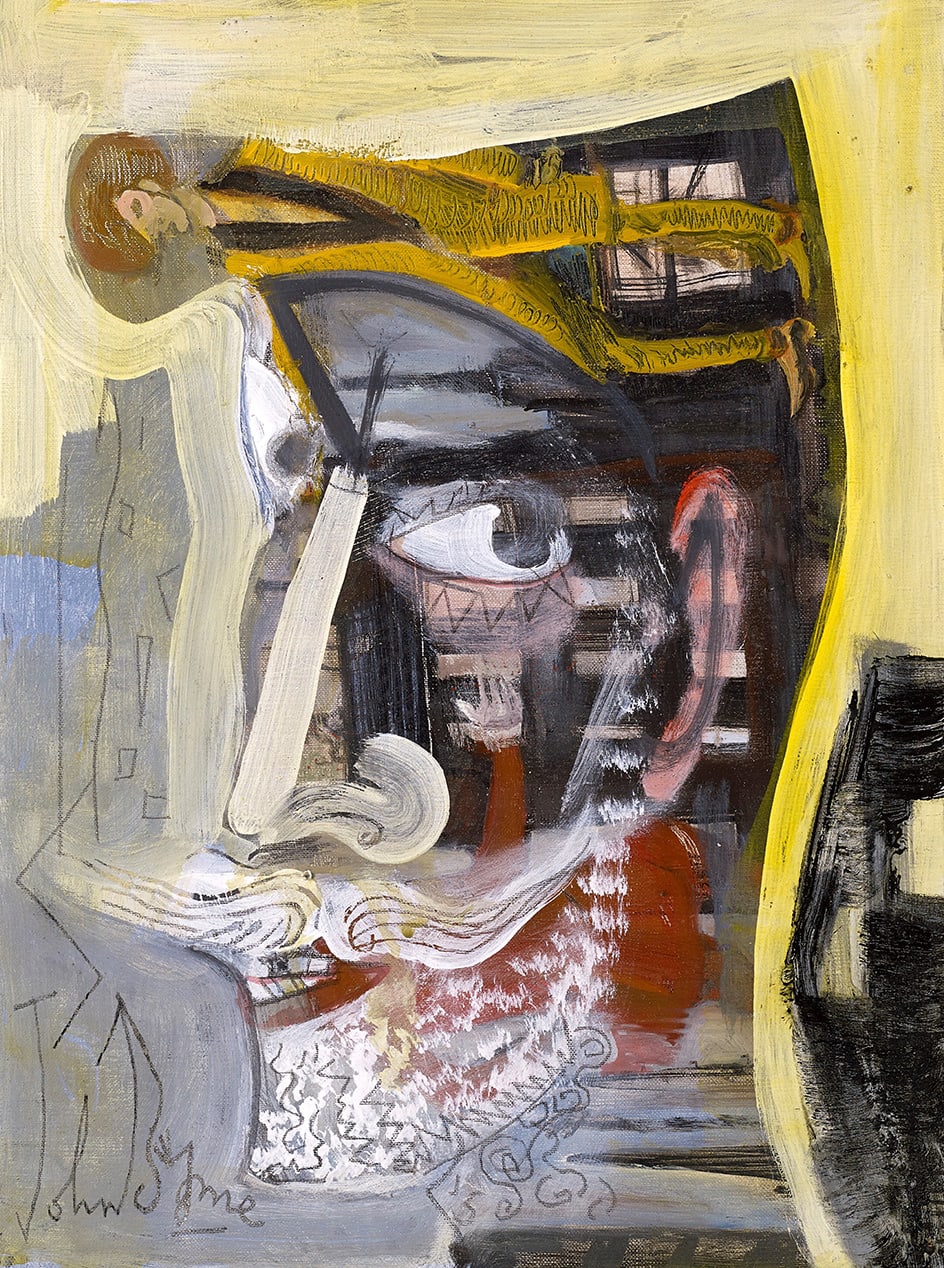 John Byrne RSA, The Quandary, 2020