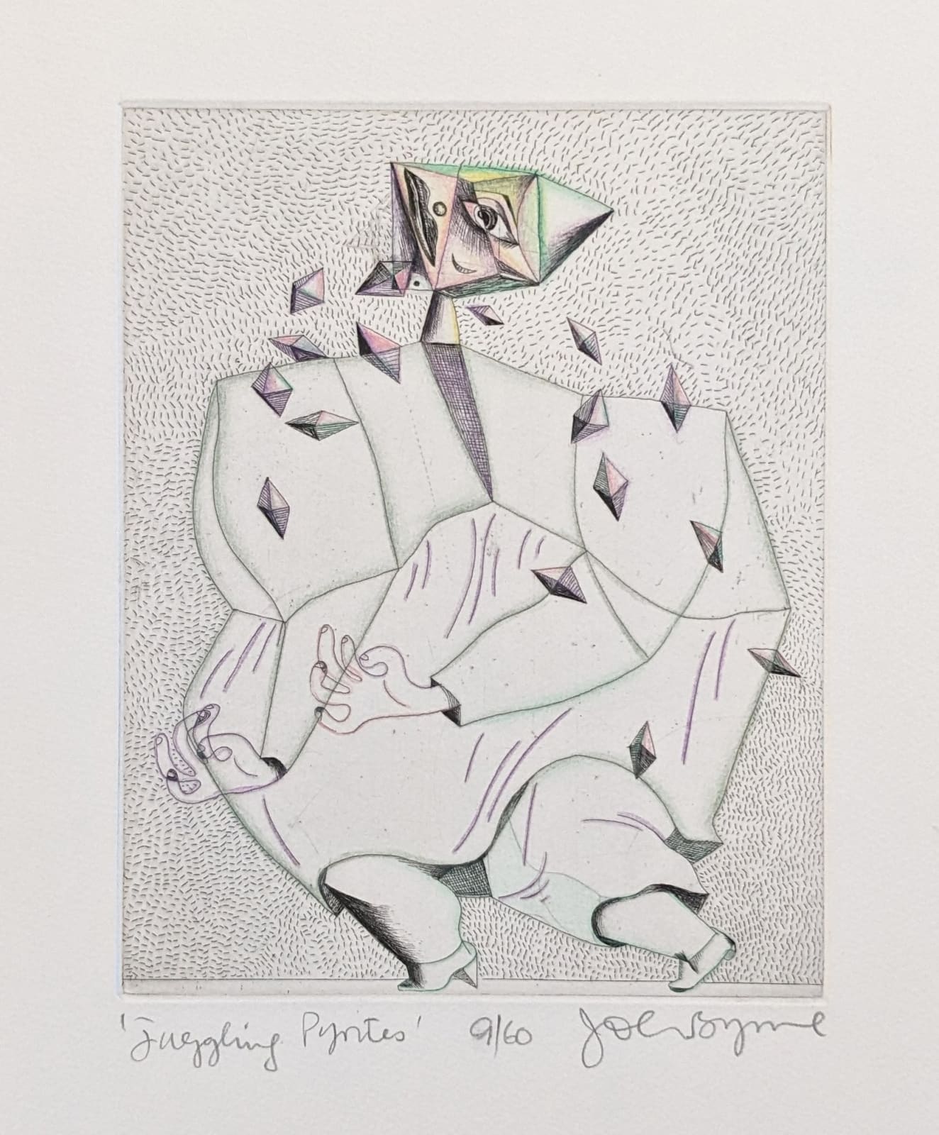 John Byrne RSA, Juggling Pyrites, 1998