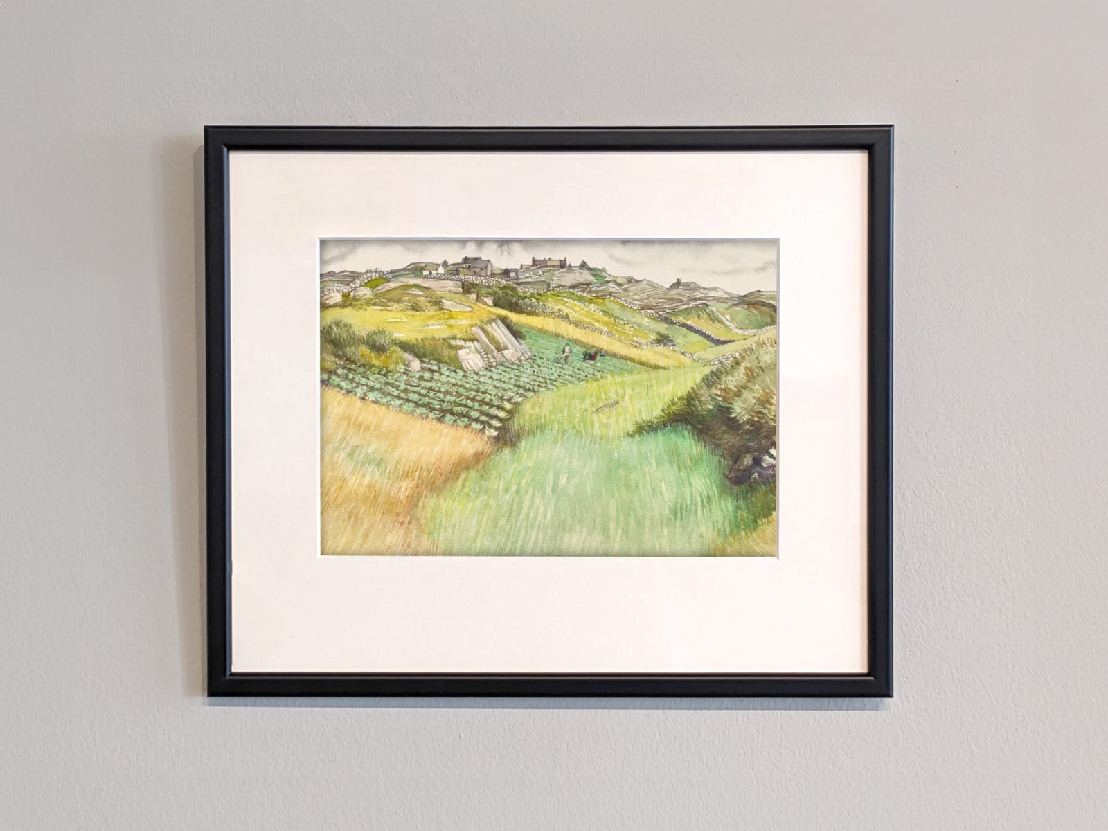 Derek Clarke RSA RSW, Working the Fields, Carraroe, Connemara, 1946