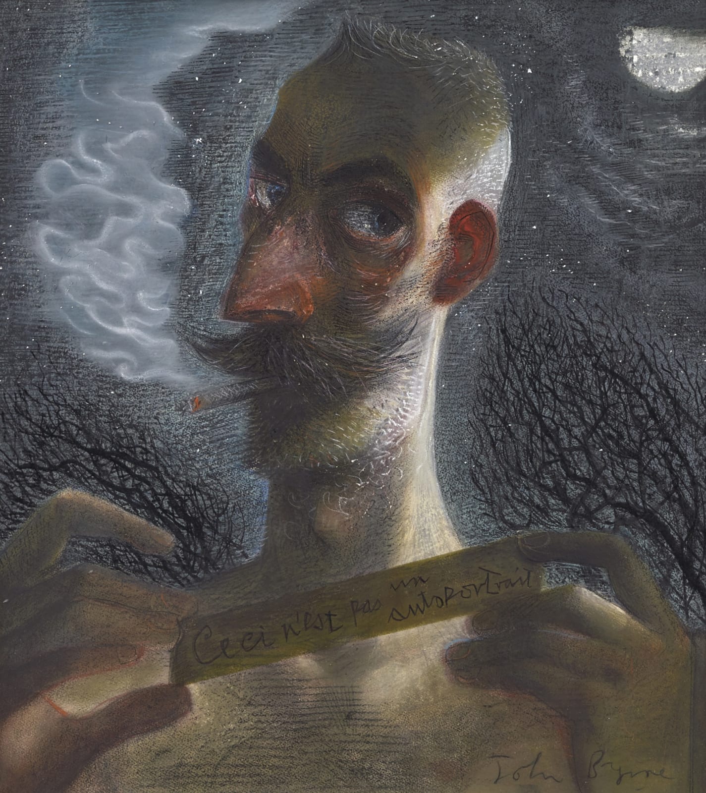 John Byrne RSA, Ceci n'est pas un autoportrait, 2003
