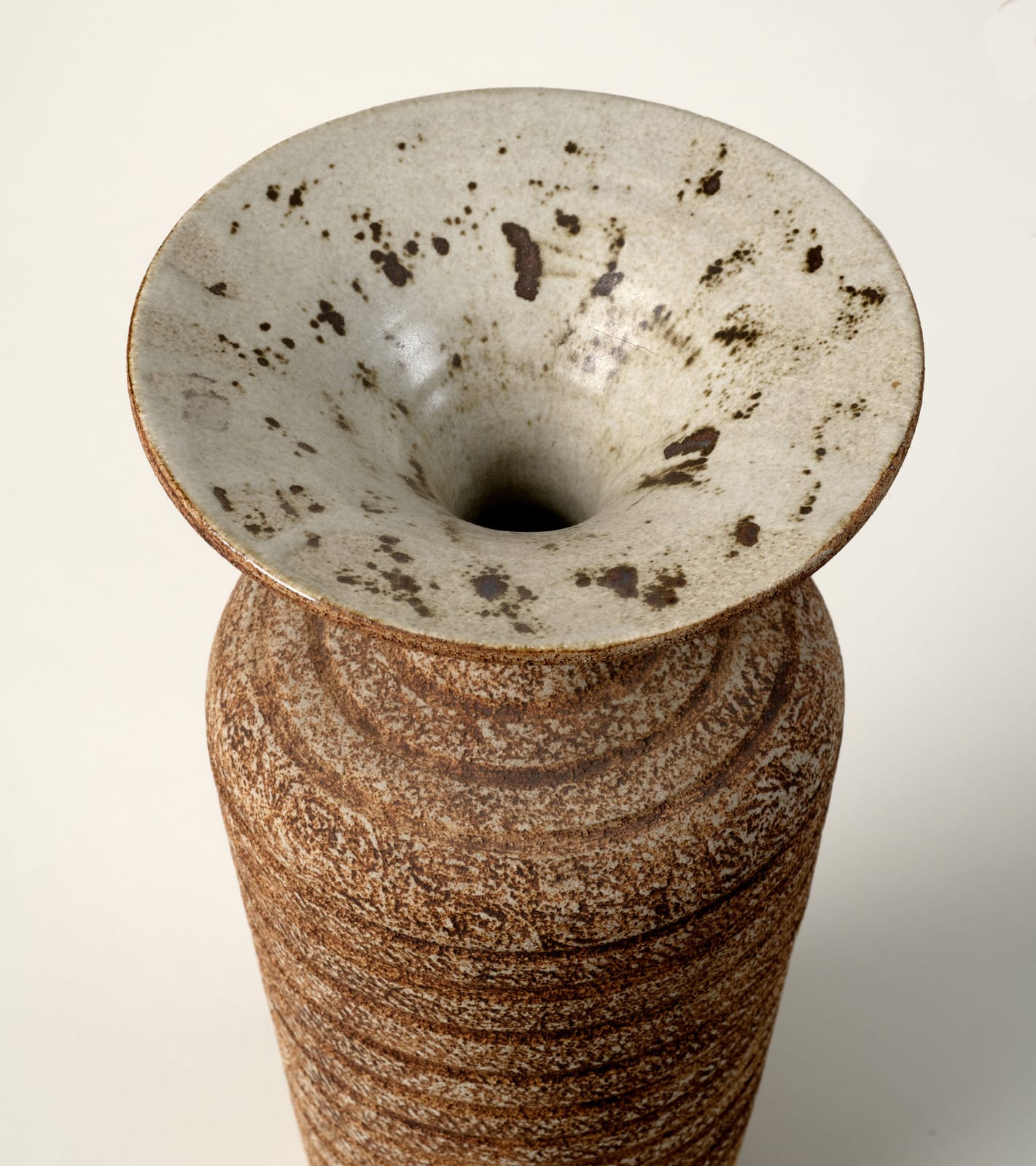 Waistel Cooper, Monumental vase of baluster form, 1970s