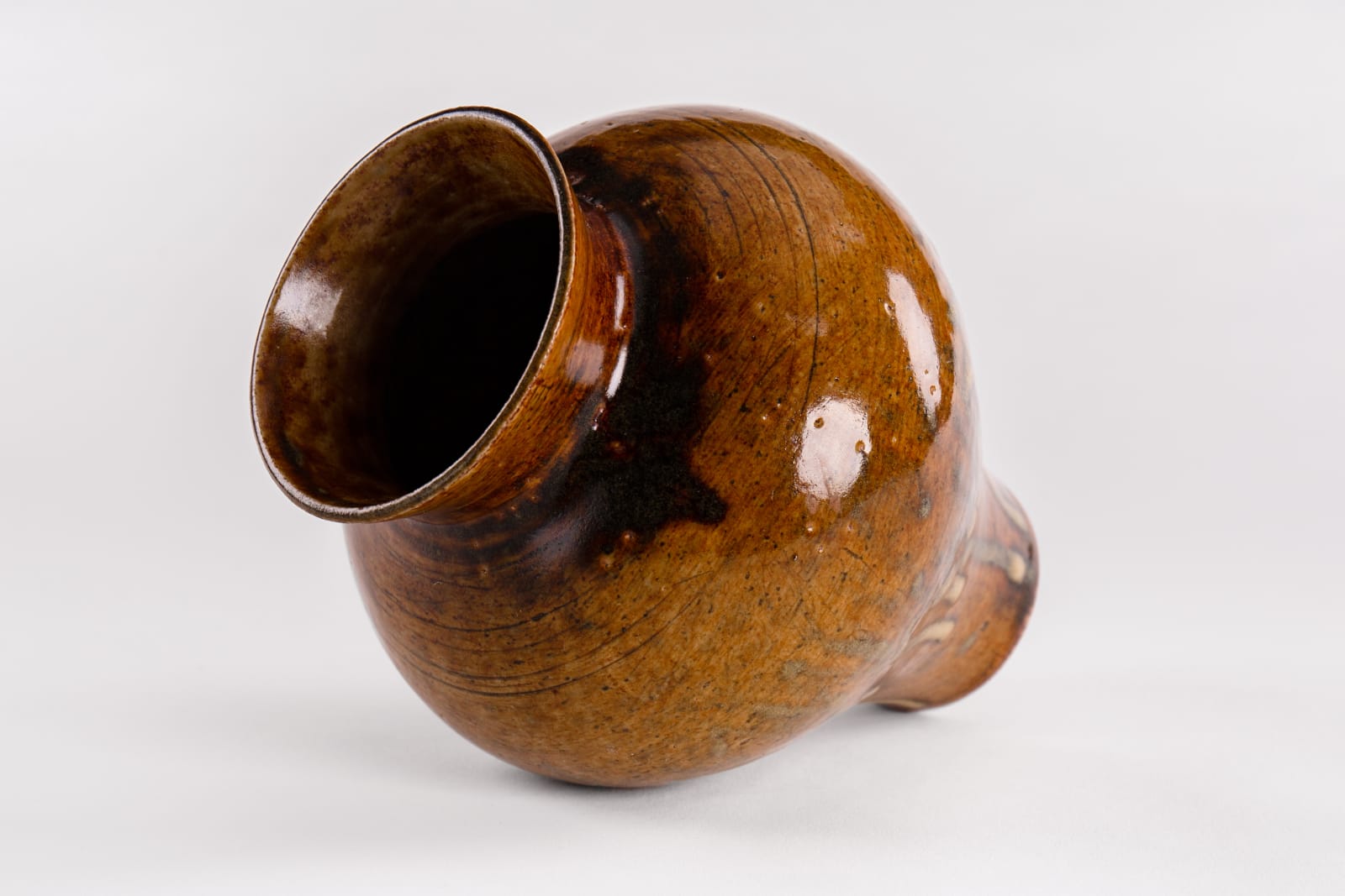 Waistel Cooper, Dripware baluster vase, 1960s