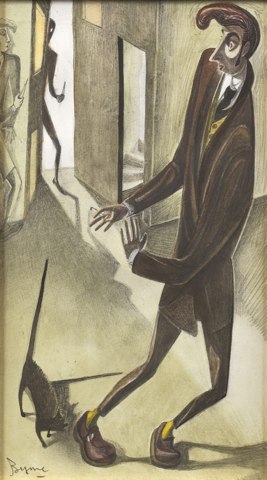 John Byrne RSA, Ah yah, Bagger