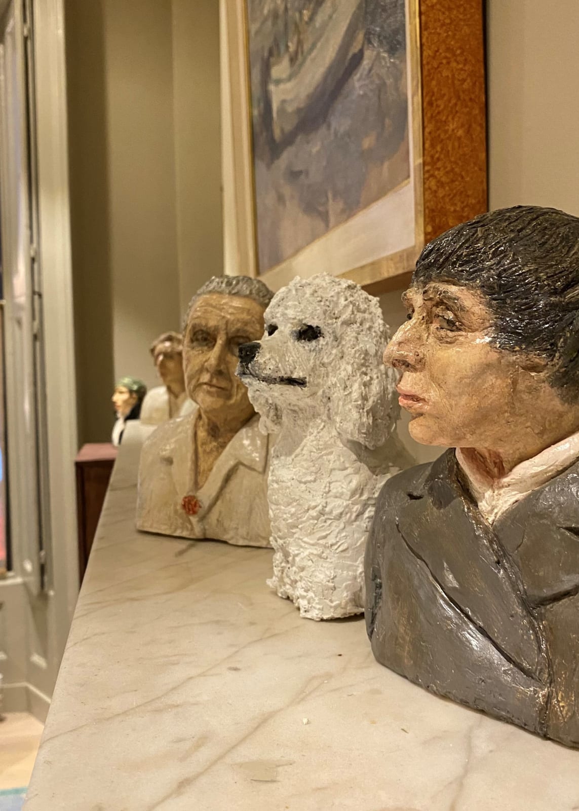 Farhi, Nicole CBE MRSS, Gertrude Stein (1874-1946) and Alice Toklas (1877 – 1967), 2020