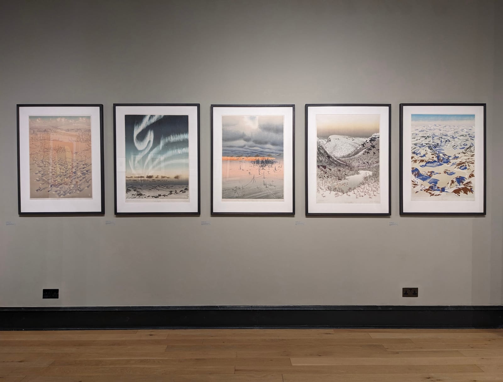 Kurt Kranz, Nordlicht über der Tundra, c.1945