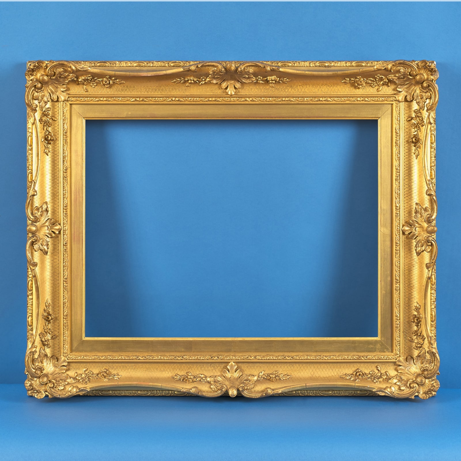 English swept frame (1 of pair), 19th century