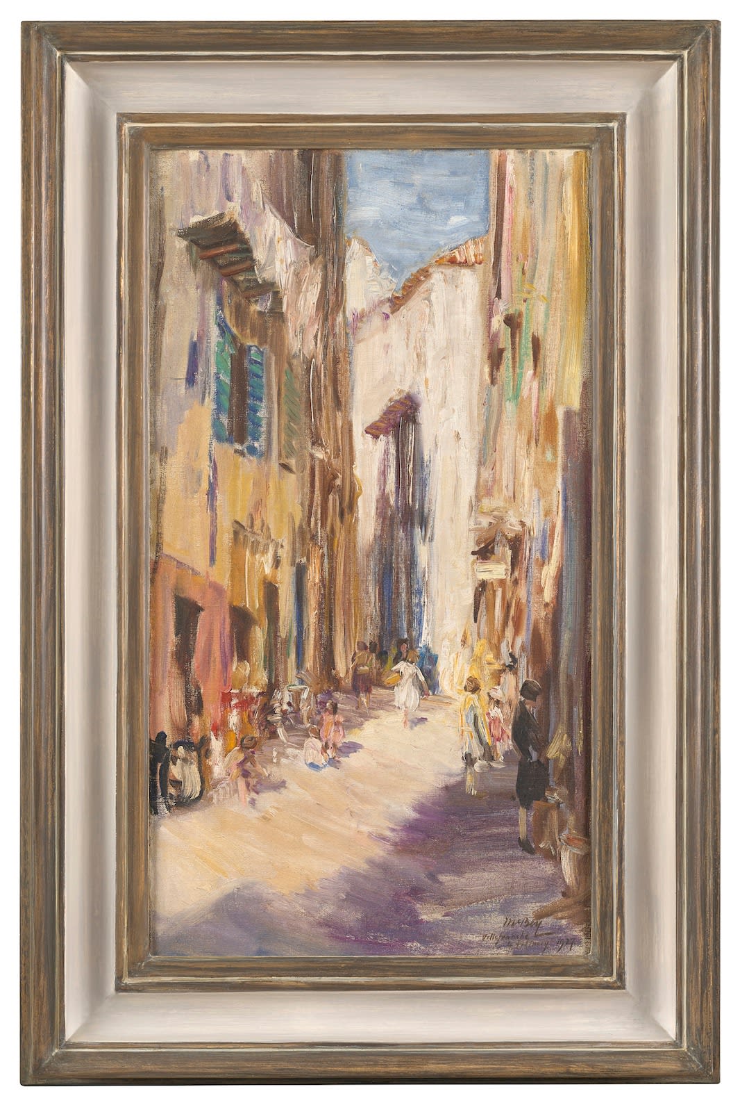 James McBey, Villefranche, 1927